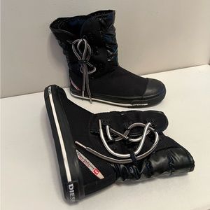 Brand New - Diesel Girls winter boots. Size 13 US / 31 EU.